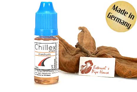 Chillex E-Zigarette E-Liquid "Medium" WE Tobacco 10ml